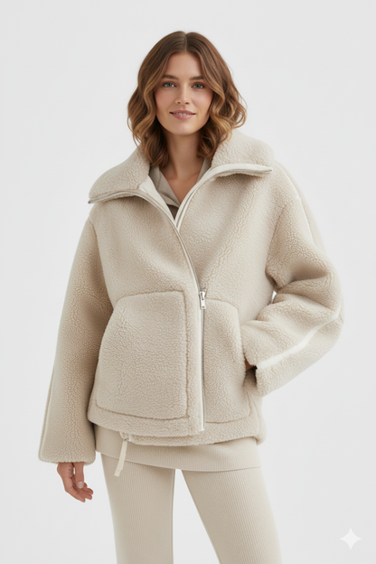 Arden | Oversized Teddy Fleece Jacket