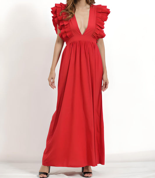 Roxanne | Women’s Plus Size Elegant Maxi Party Dress