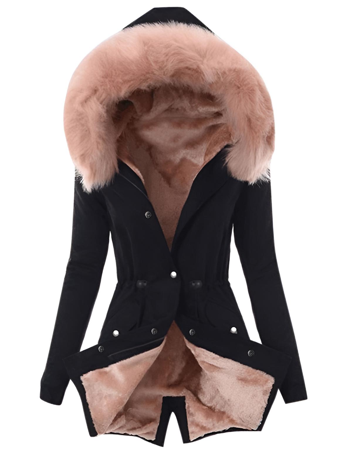 Harlow | Women’s Hooded Plush Fleece Jacket