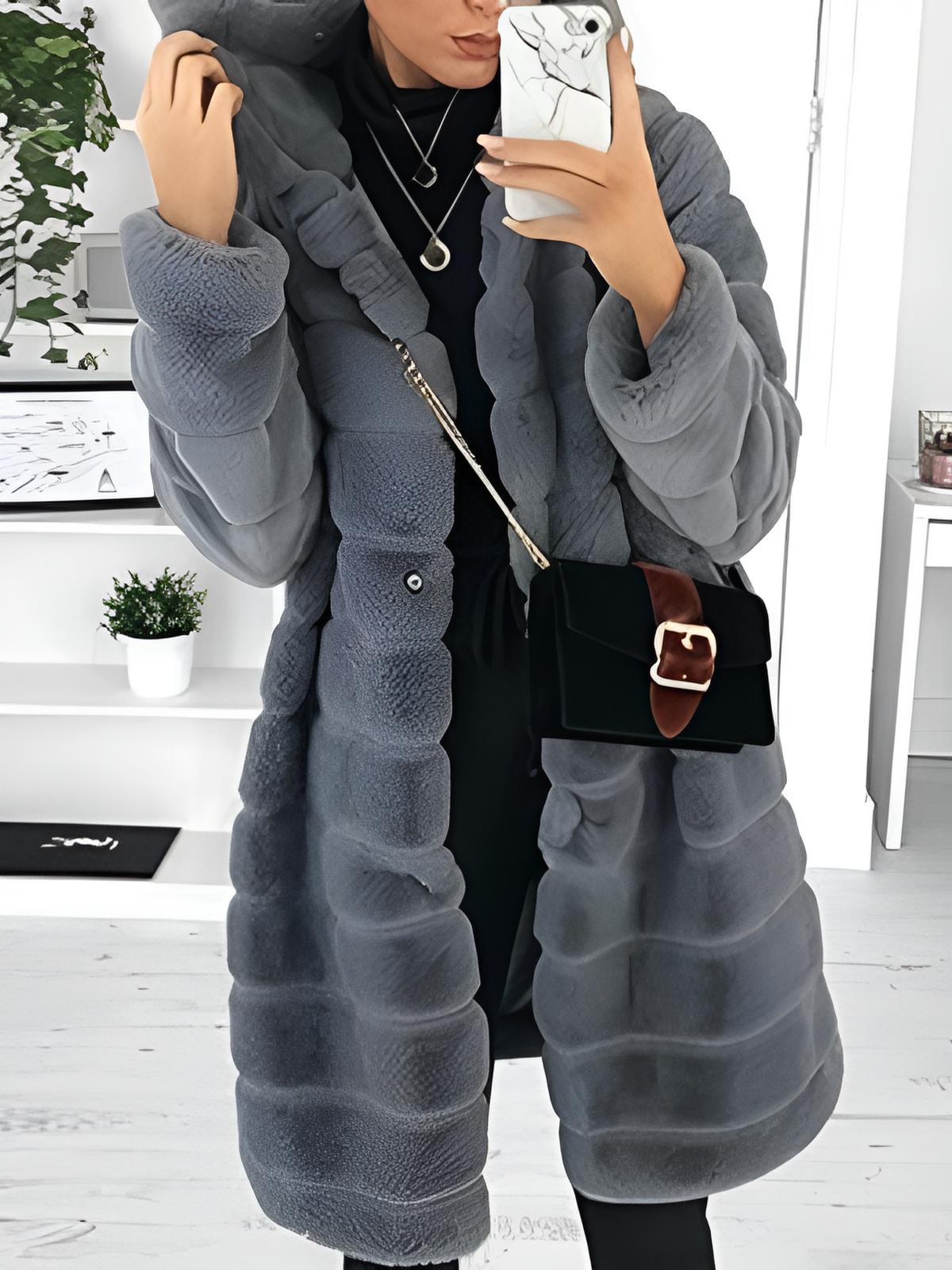 Georgia | Women’s Long White Winter Coat