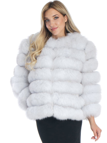 Kassandra | Women’s Faux Mink Fur Mid-Length Winter Coat