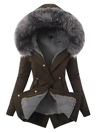 Harlow | Women’s Hooded Plush Fleece Jacket