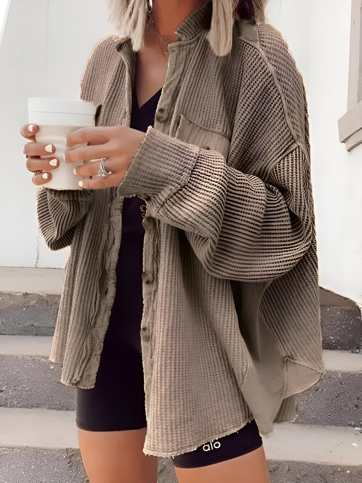 Beatrice | Women’s Button-Up Shirt Jacket