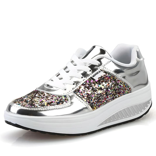 Freya | Sequin Sparkle Sneakers