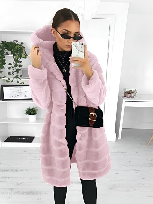 Georgia | Women’s Long White Winter Coat