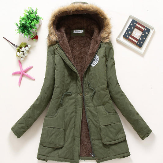 Lara | Women’s Hooded Puffer Winter Jacket