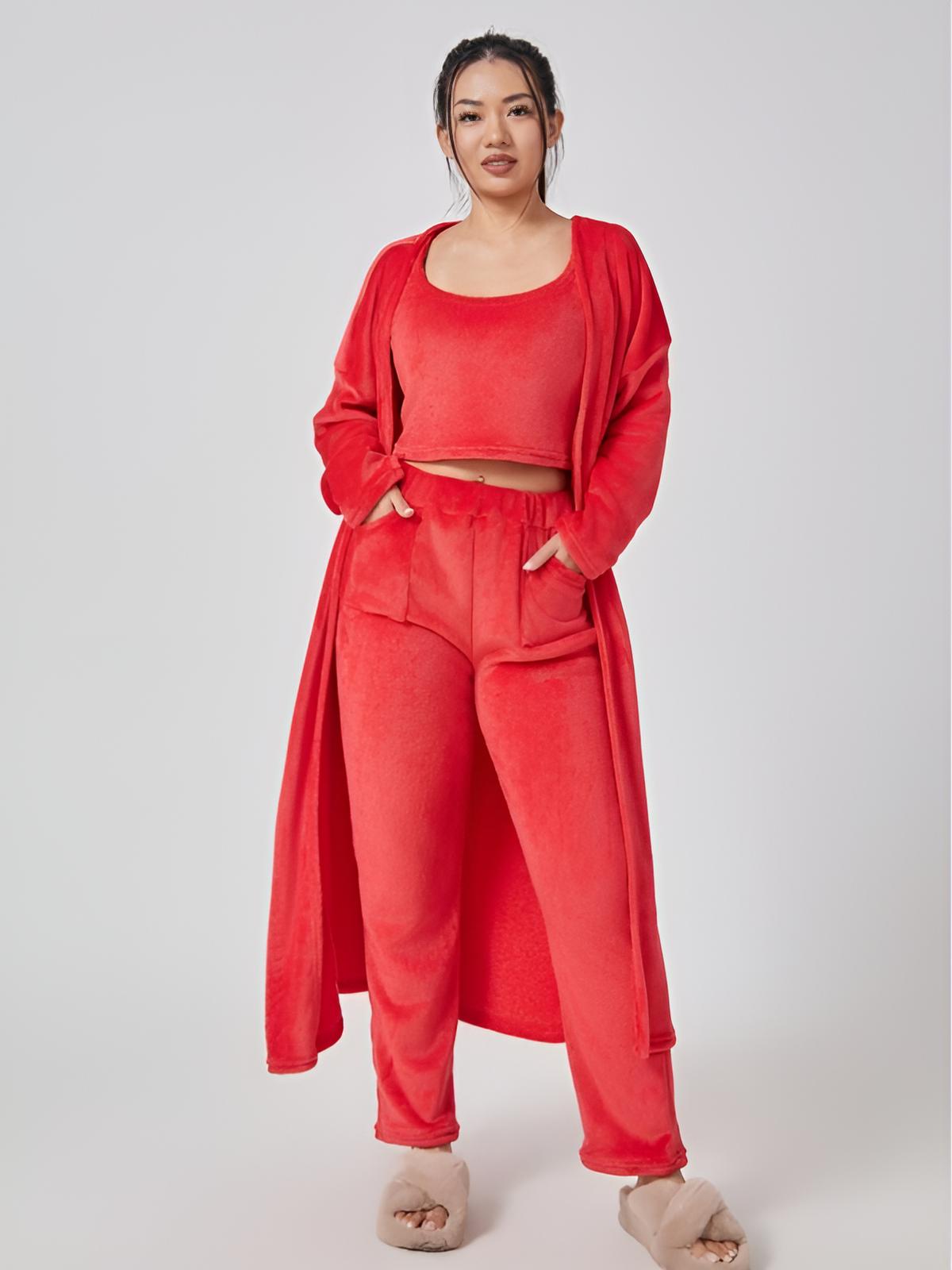 Zinnia | 3-Piece Cozy Pajama Lounge Set