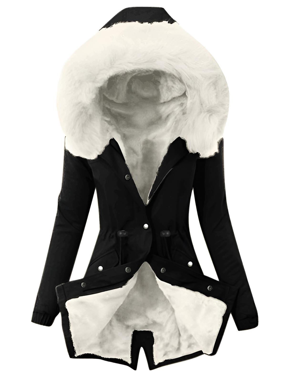 Harlow | Women’s Hooded Plush Fleece Jacket