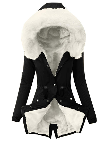 Harlow | Women’s Hooded Plush Fleece Jacket