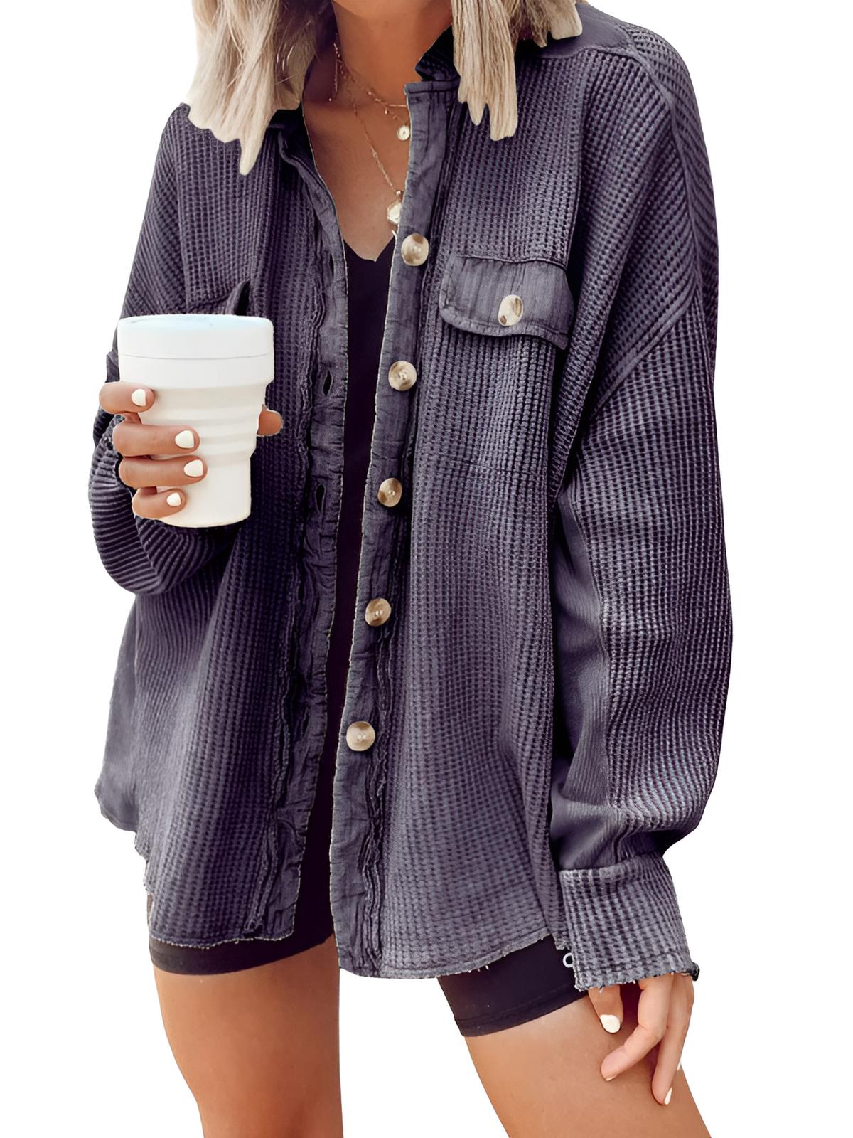 Beatrice | Women’s Button-Up Shirt Jacket