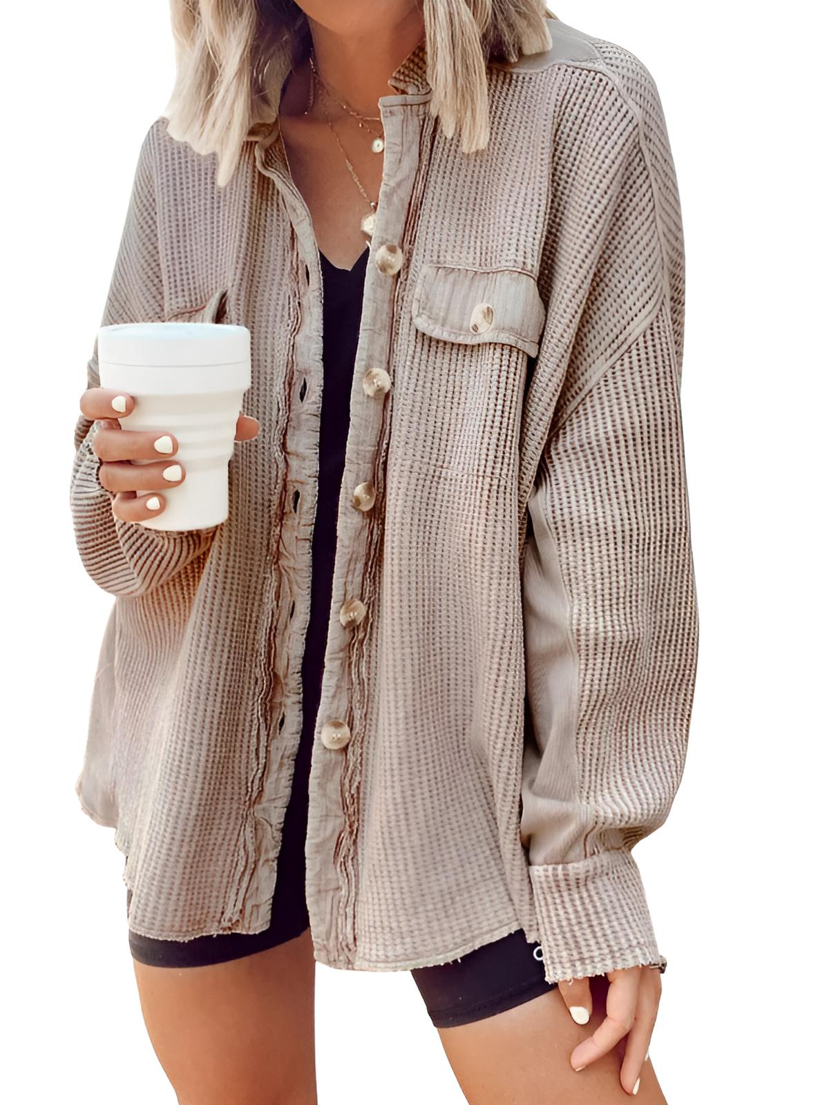 Beatrice | Women’s Button-Up Shirt Jacket