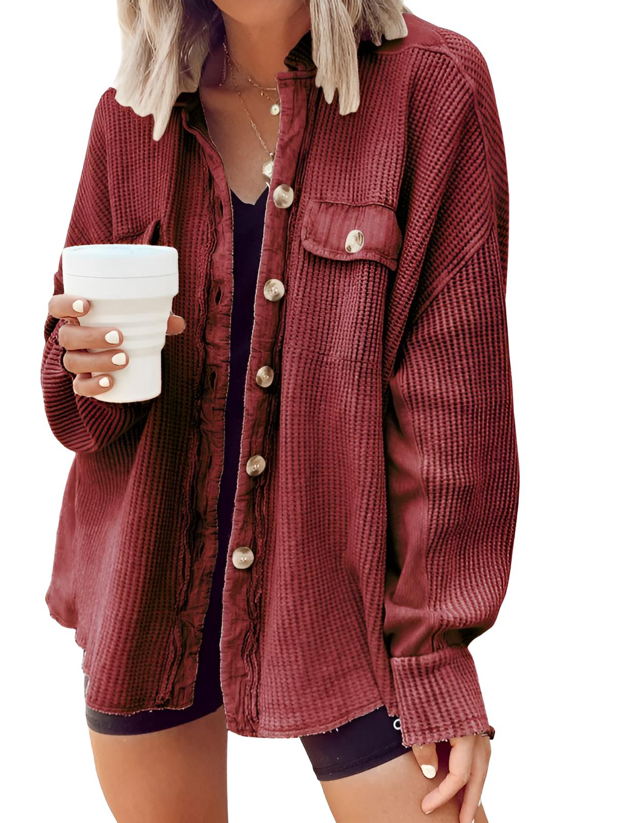 Beatrice | Women’s Button-Up Shirt Jacket