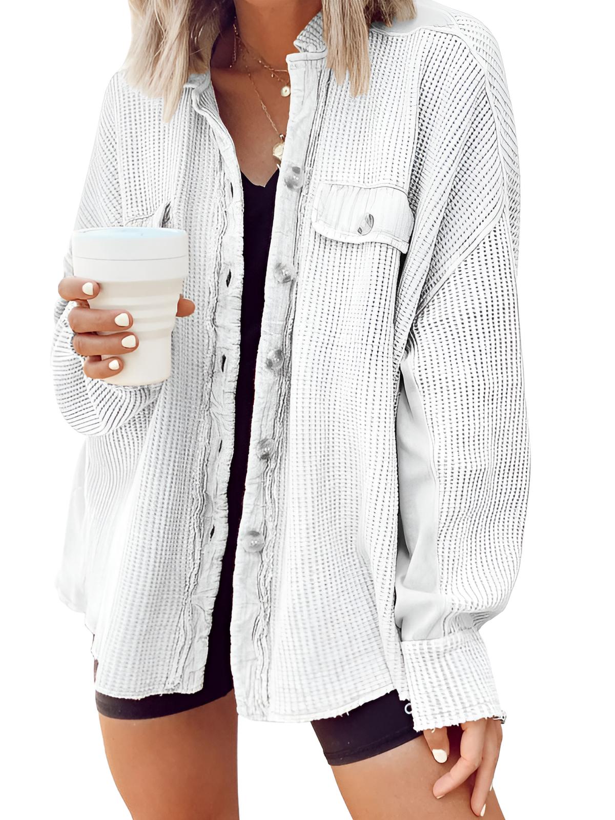 Beatrice | Women’s Button-Up Shirt Jacket
