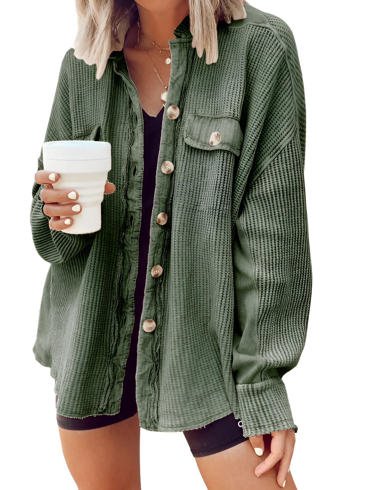 Beatrice | Women’s Button-Up Shirt Jacket