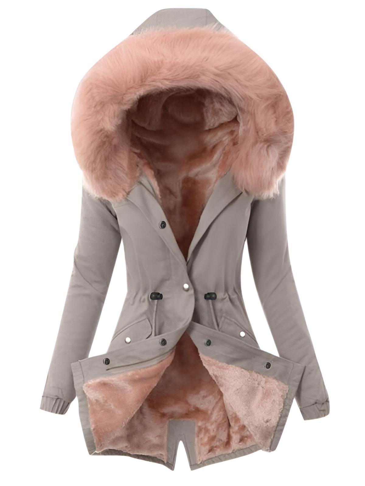 Harlow | Women’s Hooded Plush Fleece Jacket