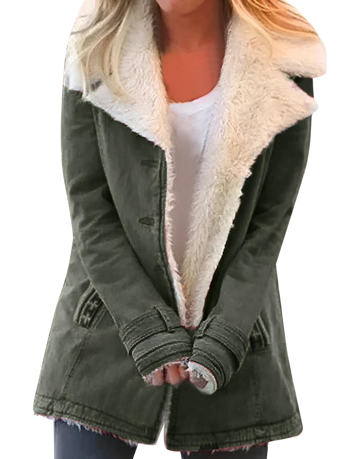 Jordan | Women’s Plus-Size Plush Winter Coat