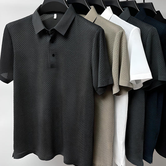 Theo | Ice Silk Mesh Short Sleeve T-Shirt