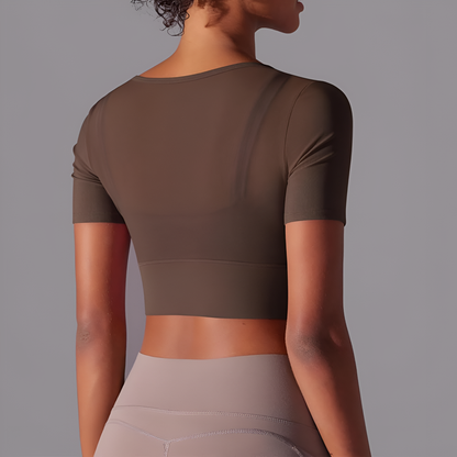 Michelle | Double Layer Yoga Top