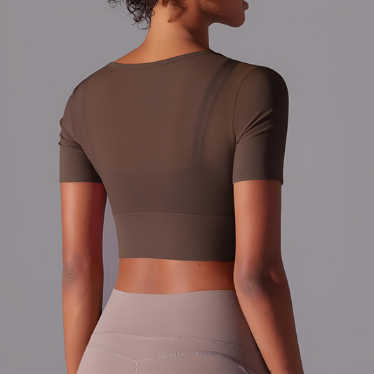 Michelle | Double Layer Yoga Top