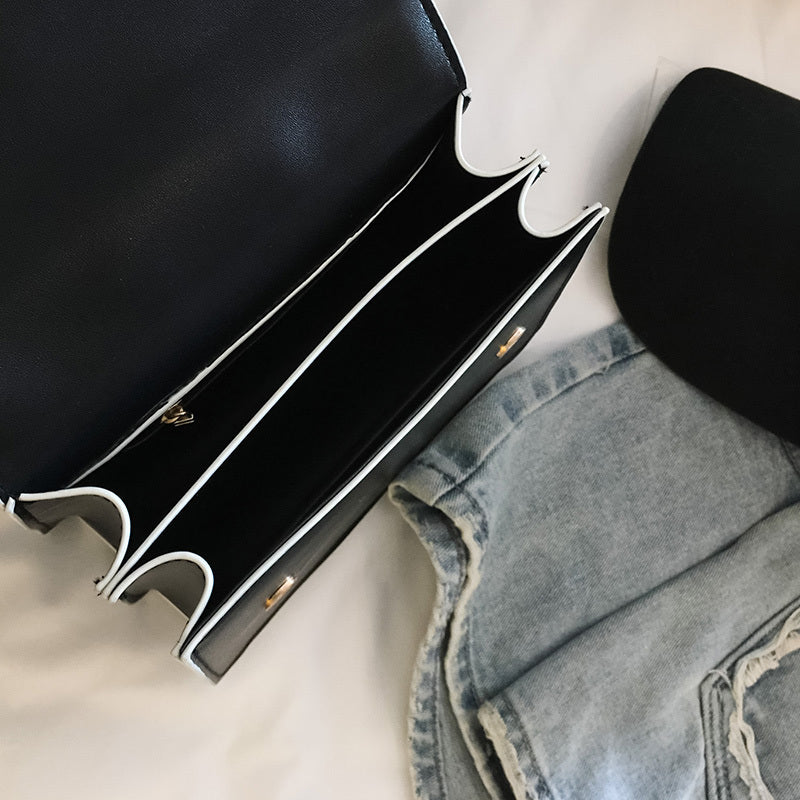 Haven | Diamond Lock Handbag