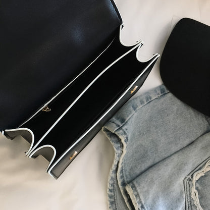 Haven | Diamond Lock Handbag