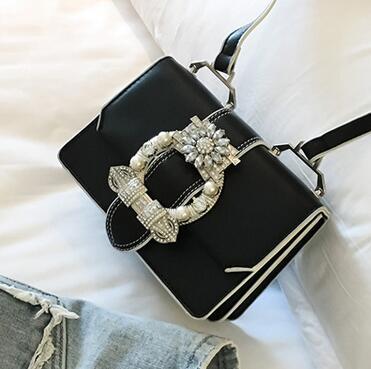 Haven | Diamond Lock Handbag