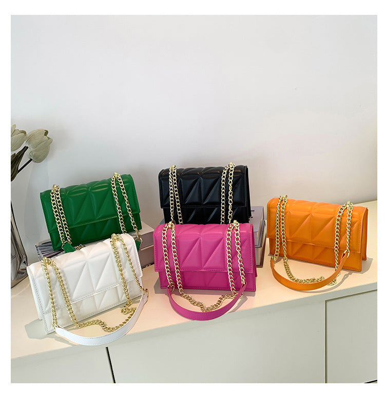 Genevieve | Mini Square Chain Crossbody Bag