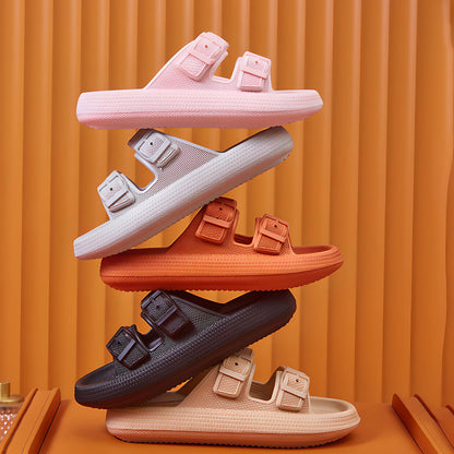 Eden | Buckle Platform Sandals