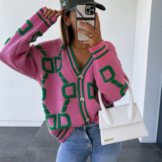 Ingrid | Batwing Sleeve Knit Cardigan