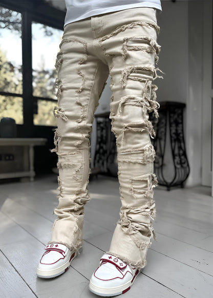 Joseph | Patched Stacked Skinny Jeans