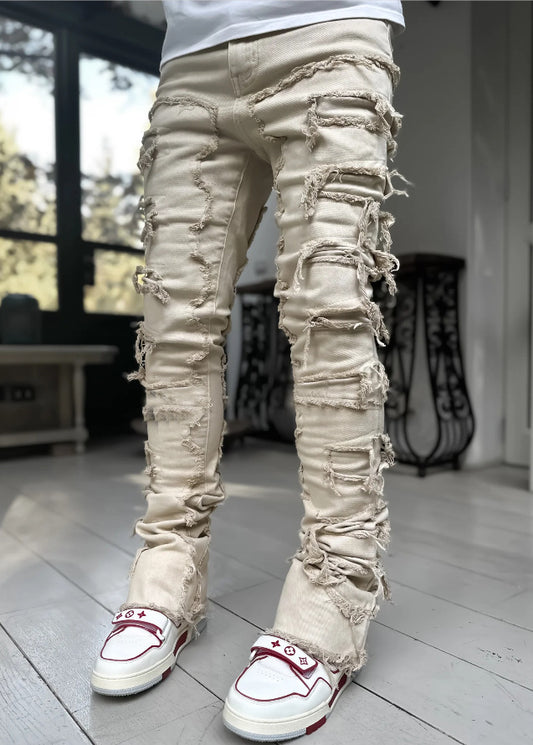 Joseph | Patched Stacked Skinny Jeans