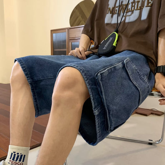 Amir | Workwear Denim Shorts
