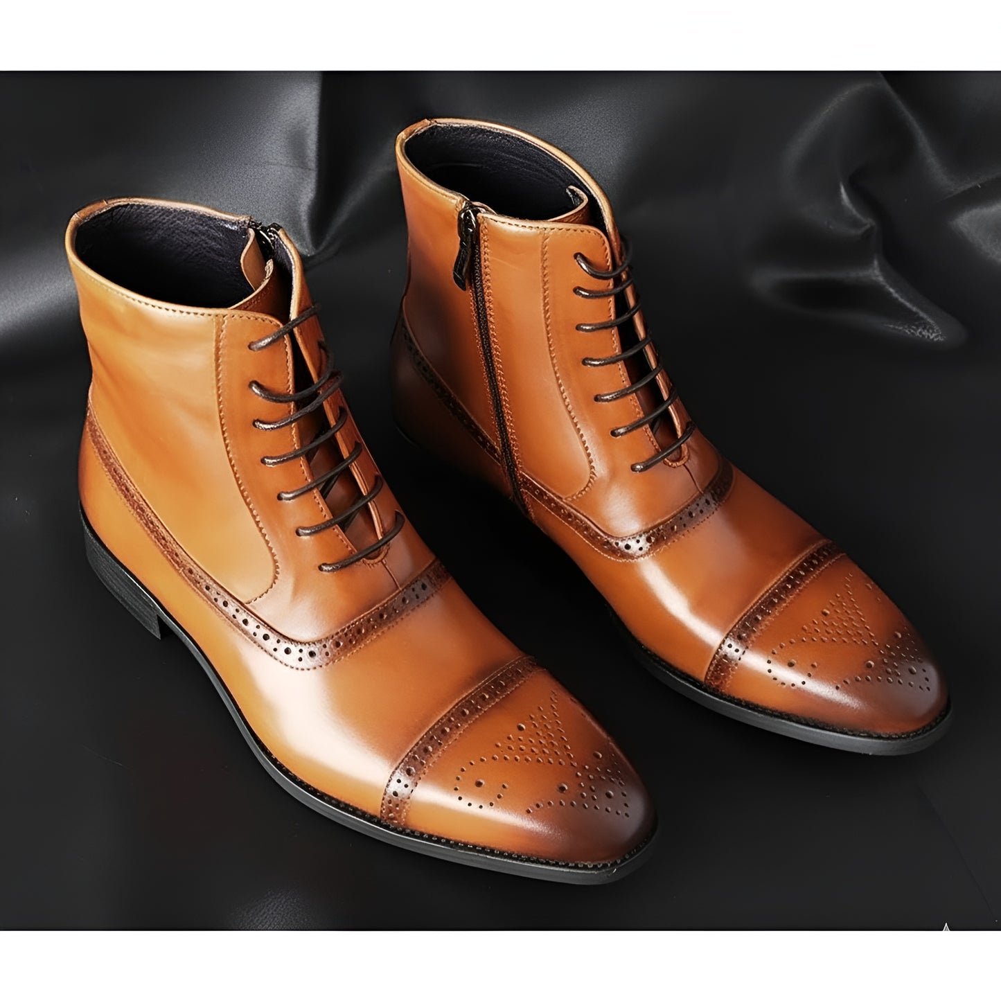 Casper | Men’s Warm Plush Boots – Big Size Vintage Safety Winter Shoes