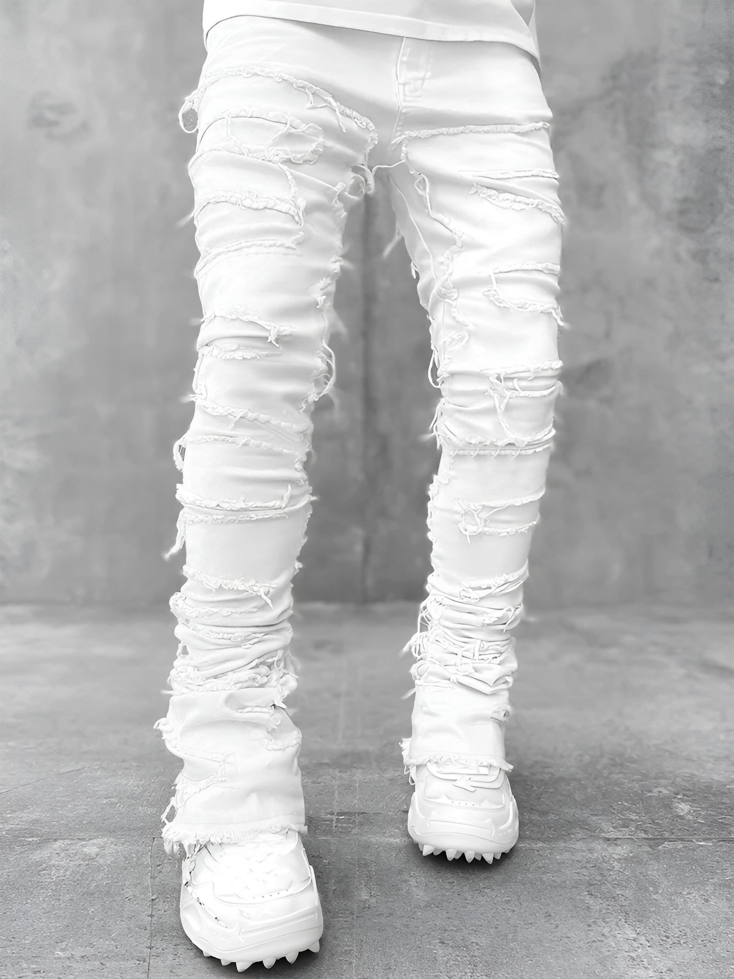 Joseph | Patched Stacked Skinny Jeans