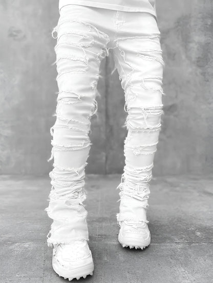 Joseph | Patched Stacked Skinny Jeans