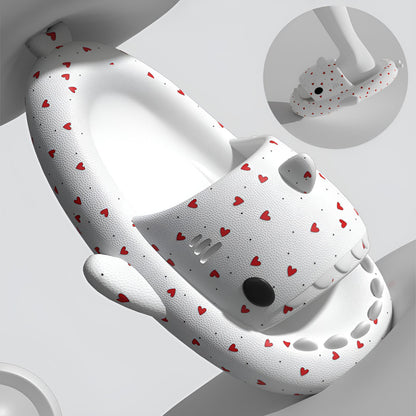 Skyler | Shark Heart Slippers