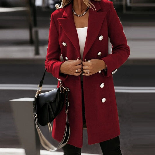 Everly | Double-Breasted Wool Coat