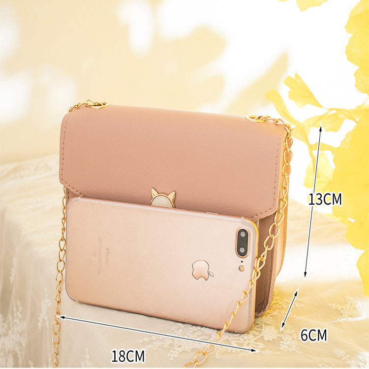 Abigail | Cat Tassel Crossbody Bag – Small Chain Shoulder Style