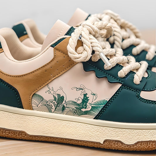 Leo | Lace-Up Casual Sneakers