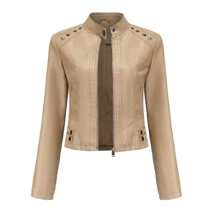 Kinsley | Studded Leather Jacket