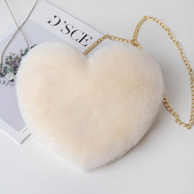 Zoe  | Plush Chain Shoulder Bag