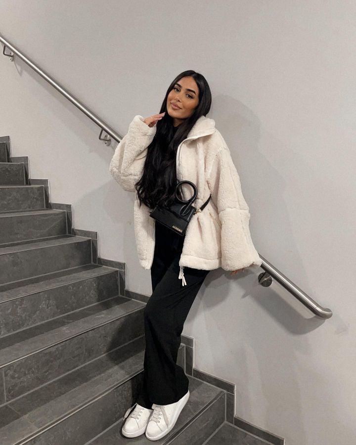 Arden | Oversized Teddy Fleece Jacket