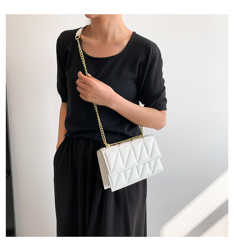 Genevieve | Mini Square Chain Crossbody Bag