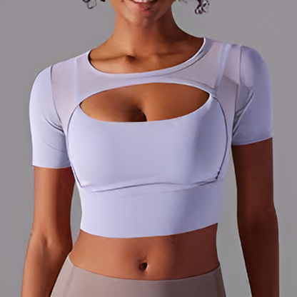 Michelle | Double Layer Yoga Top
