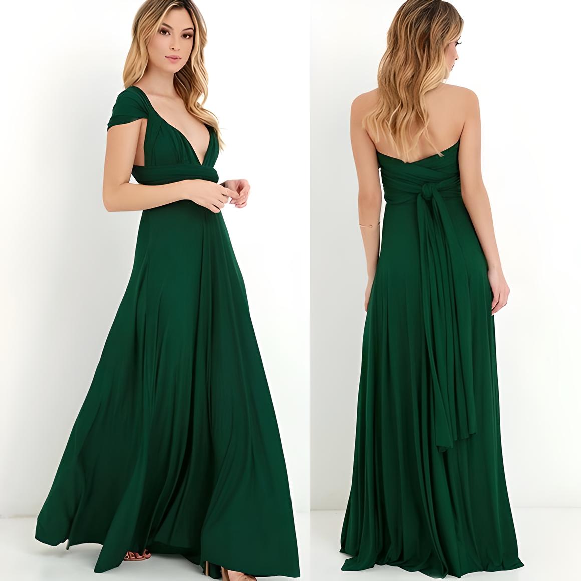 Nalani | Women’s Backless Multiway Bandage Maxi Dress