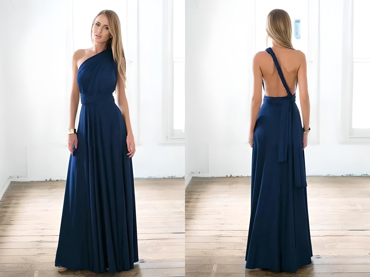 Nalani | Women’s Backless Multiway Bandage Maxi Dress